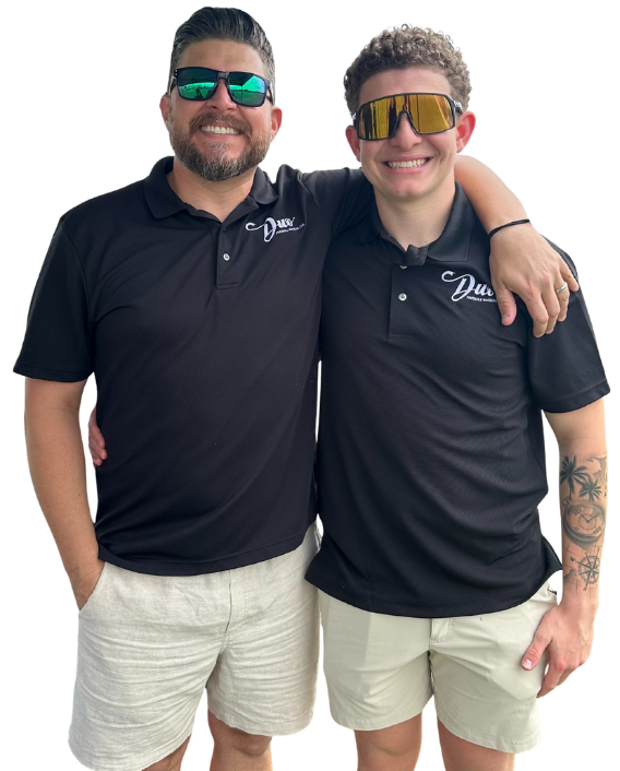 duo pressure washing team